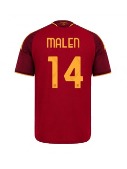 AS Roma Donyell Malen #14 Heimtrikot 2026-27 Kurzarm AS Roma Donyell Malen #14 Heimtrikot 2026-27 Kurzarm